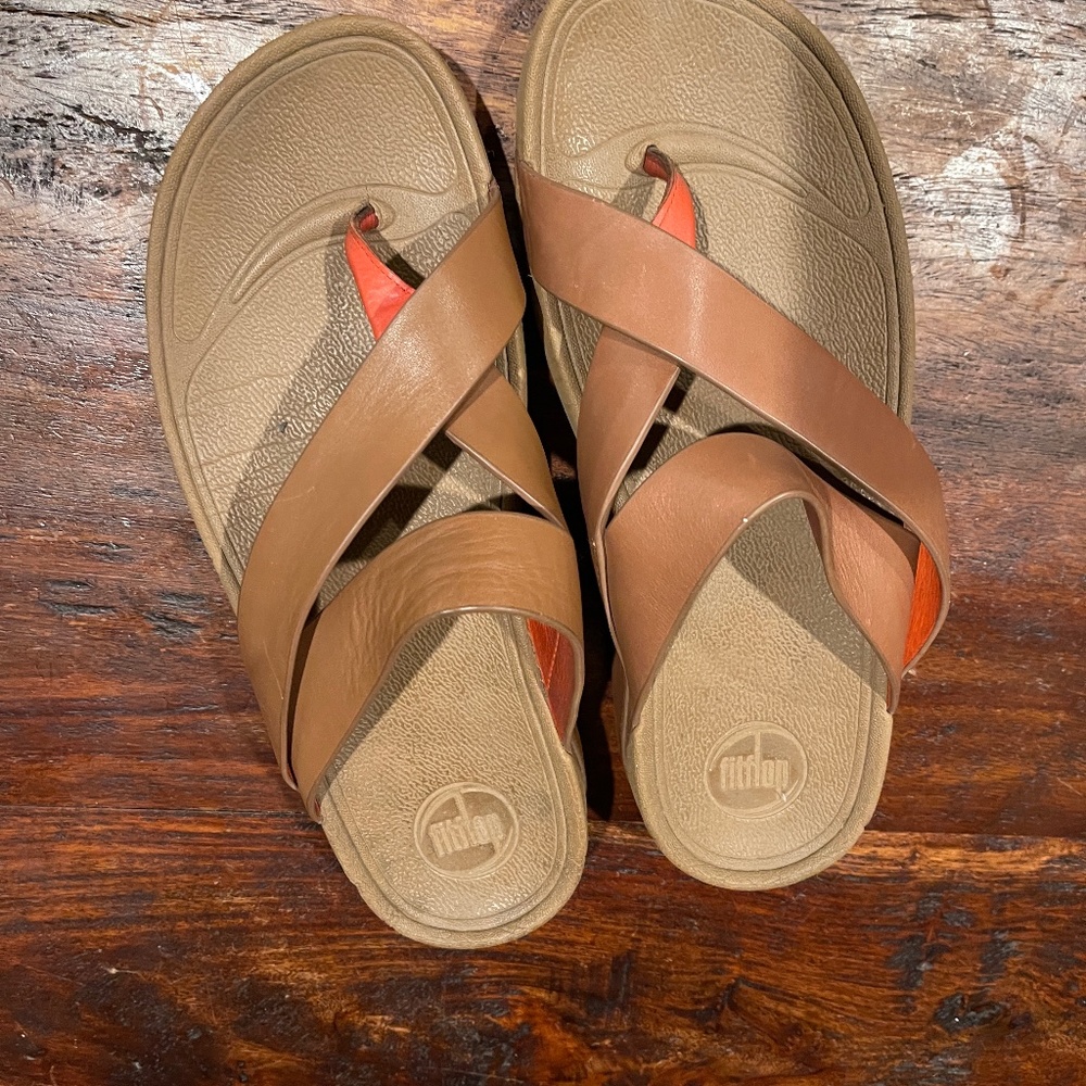 Fit Flop Leather Sandals